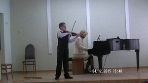 Концертный Этюд  К  Мострас исполняет Василий Тимофеев  04 12 2015