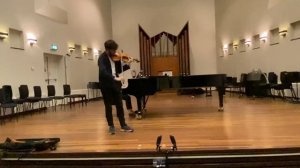 Bartok , Romanian folk dances - Alexis Roussine (violin) Anastasia Goldberg (piano)