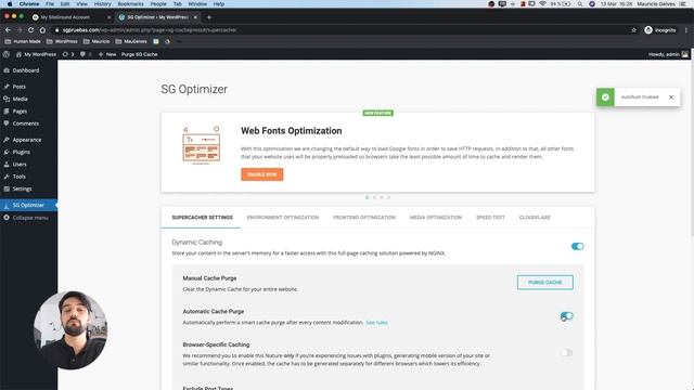Speed Optimizer plugin by SiteGround - SuperCacher Settings Tutorial смотреть онлайн