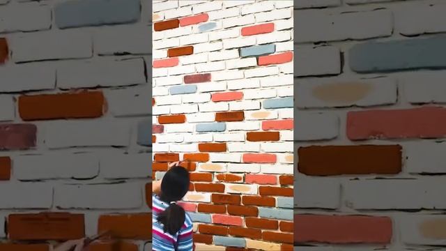 Стена LOFT из декоративного кирпича своими руками смотреть онлайн