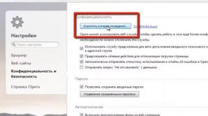 Браузер Opera - Как почистить cookie