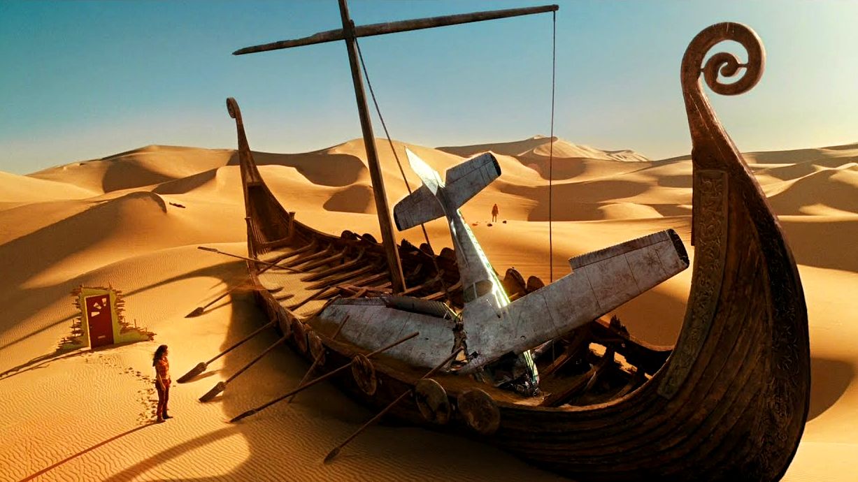 Откуда в пустынях США взялись средневековые корабли?