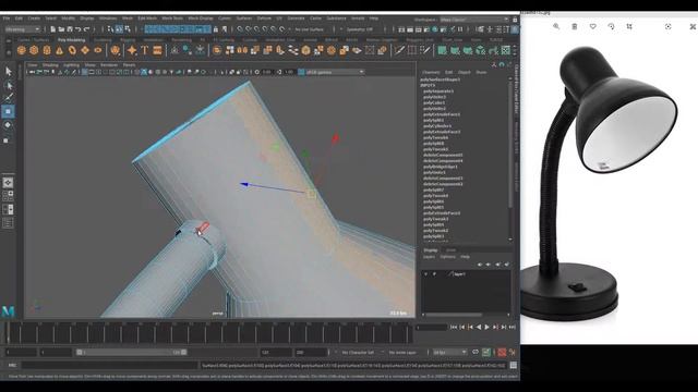Разбор домашки курса - Основы CG (Review) | Модель - НАСТОЛЬНАЯ ЛАМПА смотреть онлайн