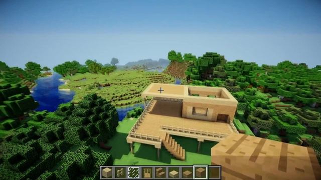 Minecraft: Starter House Tutorial - How to Build a House in Minecraft / Easy / смотреть онлайн