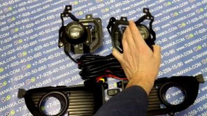 Противотуманные фары Mitsubishi Lancer 9 2005-2007 рестайлинг