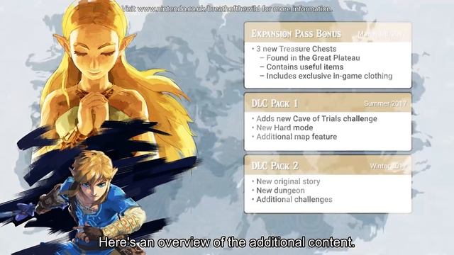 The Legend of Zelda: Breath of the Wild - Expansion Pass Announcement смотреть онлайн