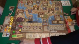 175 Путешествия Марко Поло   играем в настольную игру.