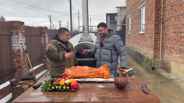 Баран запеченный в помпейской печи / как запечь мясо? Рецепт