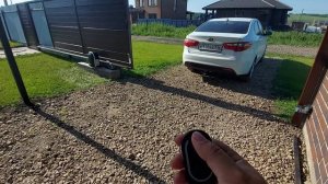 Сельский чёс. Часть 3. Откатные ворота Алютех.