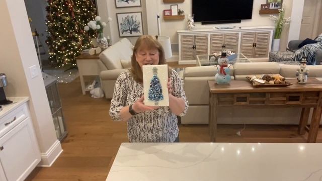 HOW TO MAKE A CHRISTMAS TREE WITH BEAUTIFUL BLUE BEADS AND EPOXY RESIN смотреть онлайн