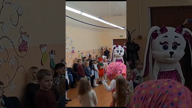 Ляля зайчик МашаМедведь РостовыеКуклы НовыйГод2023 БылоВесело