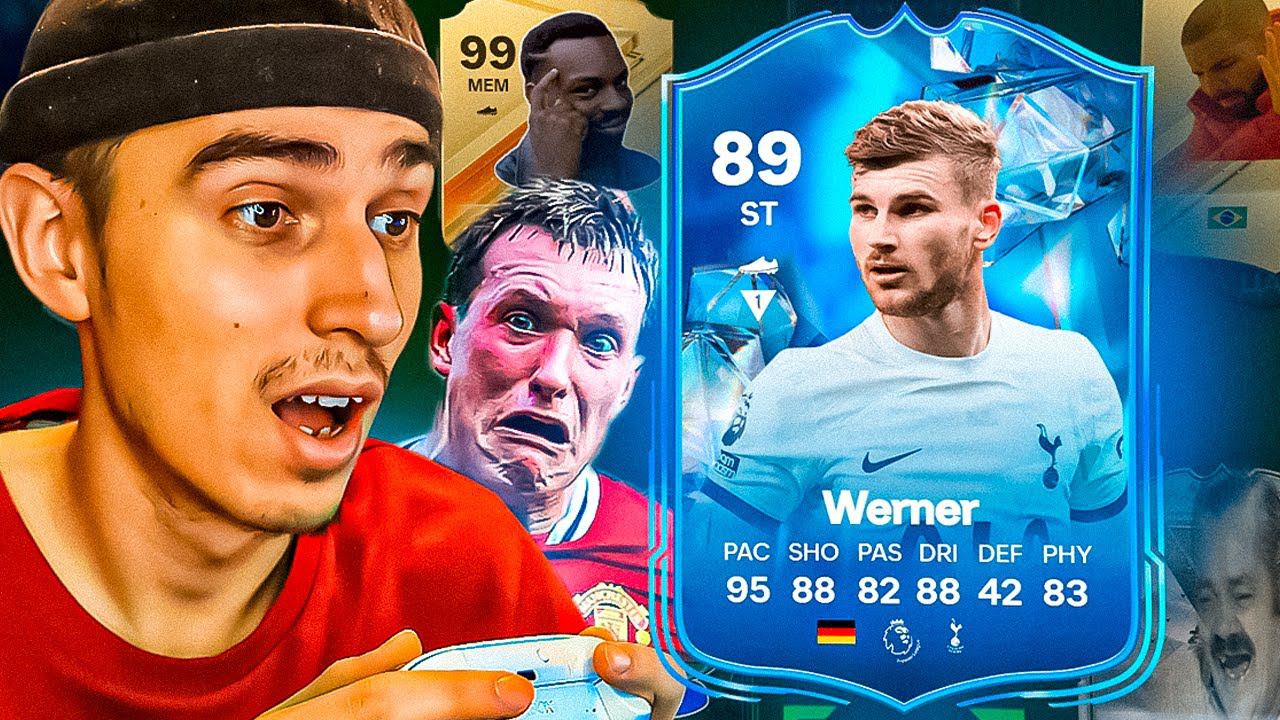 ТИМО ВЕРНЕР в МЕМНОМ СОСТАВЕ в EA FC 24 ЛУЧШИЙ ФОРВАРД в EA FC 24 Обзор на ВЕРНЕРА 89 смотреть онлайн