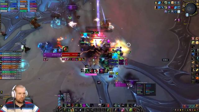 Святилище Господства Сильвана мифик - фаза 3 освоение - World of Warcraft: Shadowlands / стрим смотреть онлайн