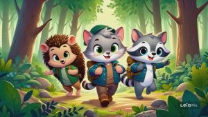 СКАЗКА О КОТЕ МУРЧИКЕ, ЁЖИКЕ АРТУРЧИКЕ, ЕНОТЕ ЗАУРЧИКЕ И ТАИНСТВЕННОМ ЗАМКЕ