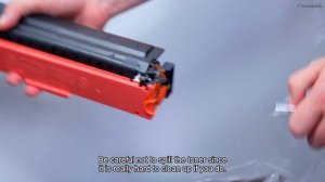 HP Color LaserJet Pro M255dw Toner Cartridges Installation Guide