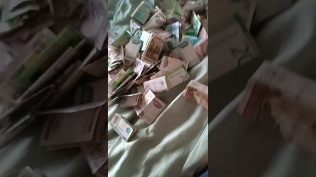 вскрытие копилки( 11 месяцев копил на отпуск)