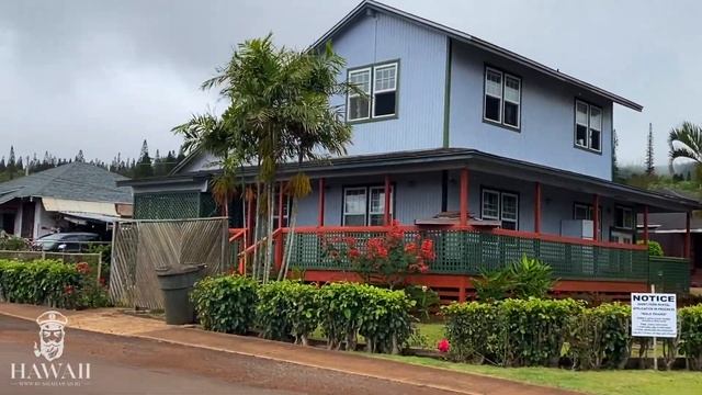 Гавайи Остров Ланаи. Дорога из аэропорта в город и отель Four Seasons смотреть онлайн