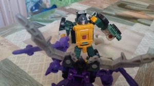 Трансформеры Анимация Stop Motion Броун VS Шрапнель