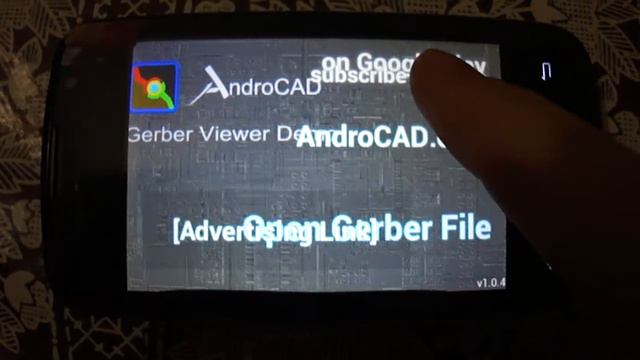 Тестирование просмотрщика (Gerber) AndroCad на смарте Collo 2 DG120 (по просьбе разрабов) смотреть онлайн