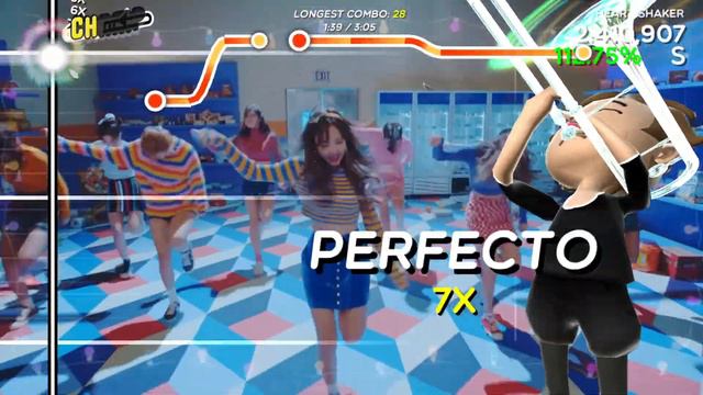 TWICE HEARTSHAKER - Trombone Champ Kpop Custom Chart - Debut Album смотреть онлайн