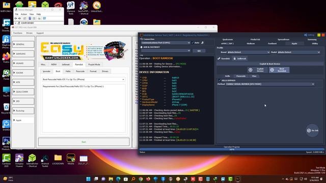 iPhone 7 Passcode Disable Backup Sim Network File MobileSea By Gsmrobinbd смотреть онлайн