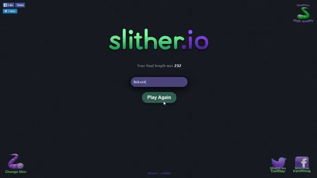 УЖАСНЫЙ ПИНГ | Slither.io смотреть онлайн