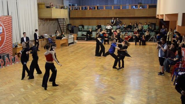 ХАСТЛ, Discofox, УРАГАН 2019, ДнД Main, 14 финала, заход 1, танец 2 смотреть онлайн