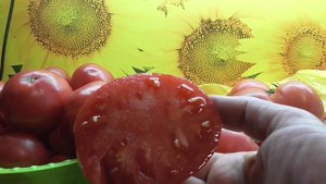Томаты для открытого грунта. Томат Настенька. Дегустация.