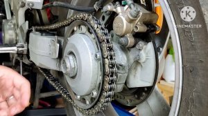 ? HONDA BROS 650. СТАРЫЕ ПЕСНИ О ГЛАВНОМ ЧАСТЬ 3. ЗАМЕНА СЛАЙДЕРА ЦЕПИ