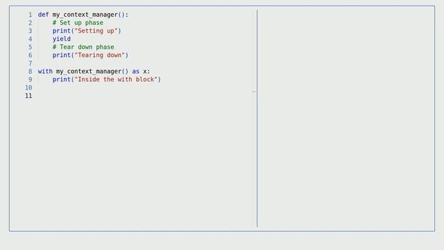 Python - Context Managers: Create Context Managers with Generators смотреть онлайн