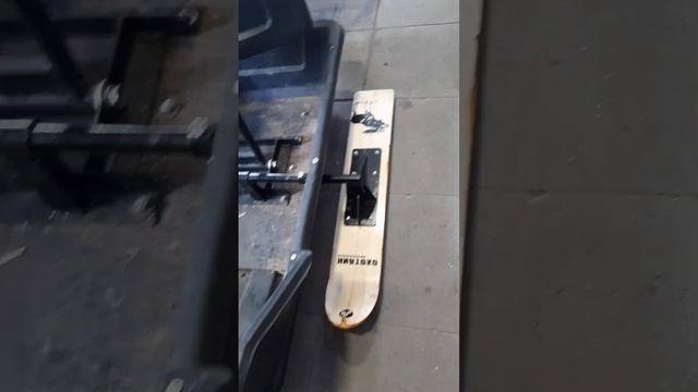 Мотобуксировщик. Улучшение устойчивости. Доработки. смотреть онлайн