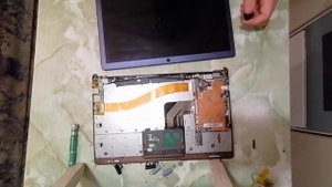 замена топкейса на smartbook prestigio 133s все просто и быстро