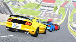 Эпические прыжки на высокой скорости – BeamNG Drive