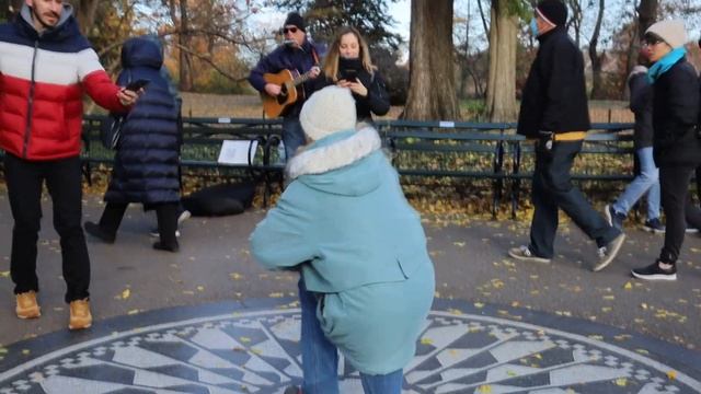 Памяти Джона Леннона Проспект парк Манхэттен