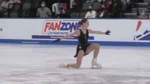 Александра Трусова. США. Норвуд 2021 US CLASSIC - Произвольная  программа Trusova Free Skate 5 QUAD