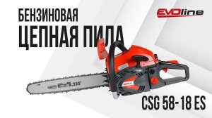 Бензопила EVOline CSG 58-18 ES