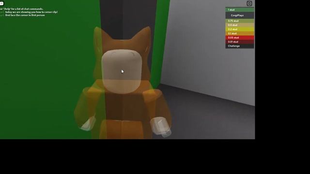 How To Corner Clip On Roblox! [GLITCH] [R6] [PC] смотреть онлайн