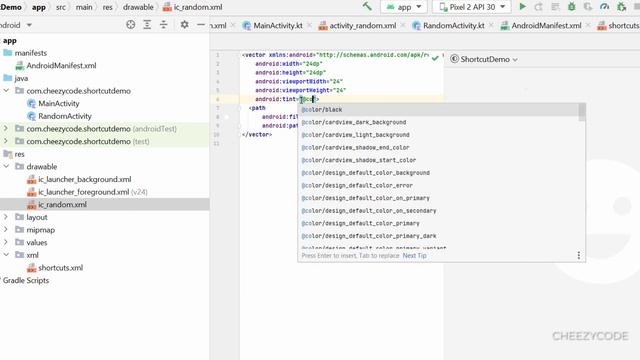 Create Android App Shortcuts | Android Tutorial | Cheezycode Hindi смотреть онлайн