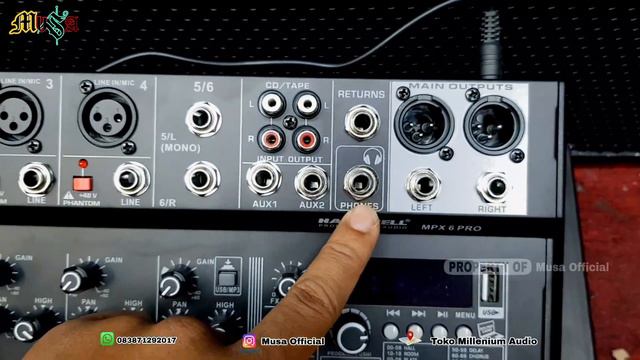 MANTAP || Review Mixer HARDWELL MPX 6 PRO - 6 Channel 99 DSP смотреть онлайн