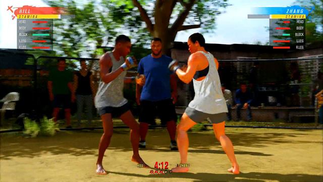 EA Sports UFC 4 Gameplay Weili Zhang vs Angela Hill (Backyard)