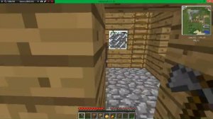 L.P ботания  #1 (minecraft) 2 эндеермэна и деревня