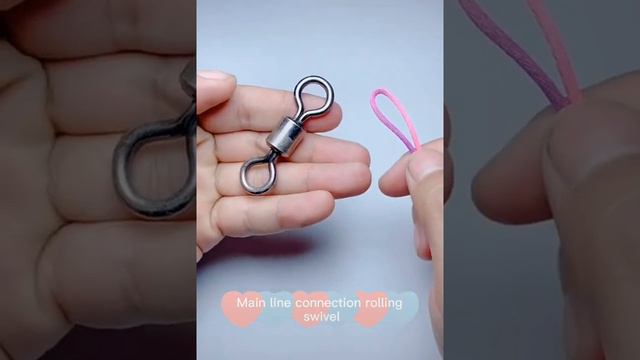 #нарыбалку варианты Как привязать леску к вертлюжку