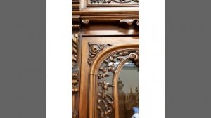 Смотреть Антикварный буфет BEDEL & CIE #антикварная_мебель #антиквариат_спб #старинная_мебель