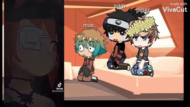 II Gacha club II some OC's react to tik toks I found смотреть онлайн