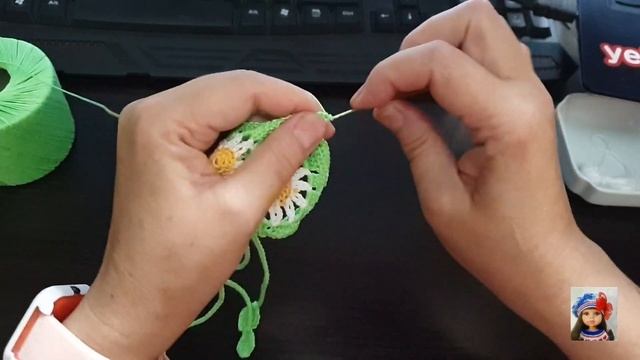 Сарафанчик крючком "Ромашки" для куклы Паола Рейна. Мастеркласс смотреть онлайн