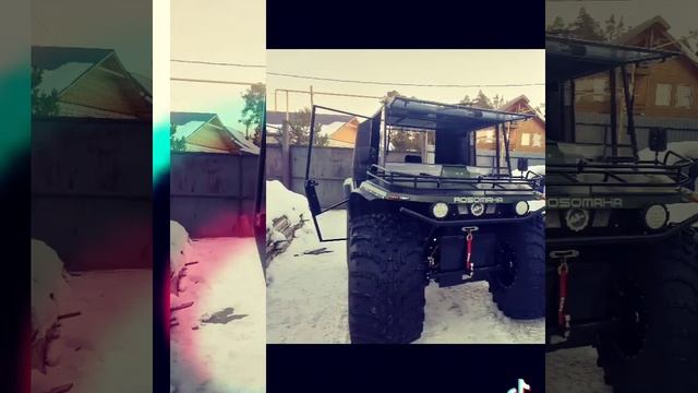 Квадроцикл Росомаха с кабиной.