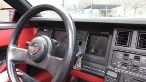 Chevrolet Corvette C4 1989 | Driving, Sound and Acceleration