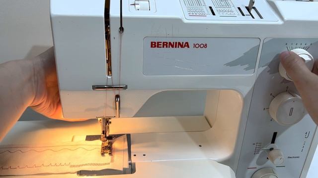 Bernina 1008 Sewing Machine Demonstration