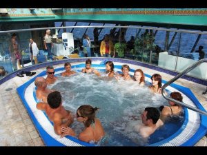 Лучший в Мире Отдых Круиз за 1200$. Девочки в Джакузи