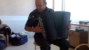 виртуозная игра на баяне)))№4